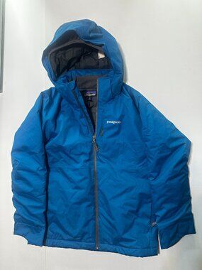 Patagonia Kids Insulated Shell Jacket Blue Medium (10)